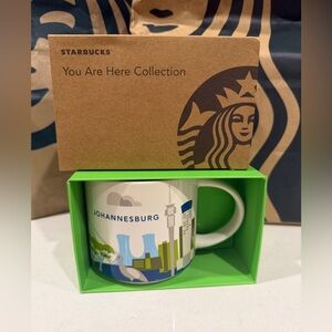 Starbucks Johannesburg South Africa You Are Here YAH Series Coffee Mug 14oz NIB